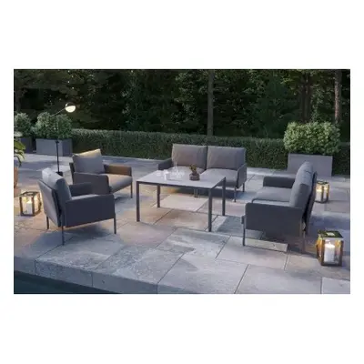 Zumm Garden Furniture® Sestava zahradního jídelního nábytku arona ii antracit