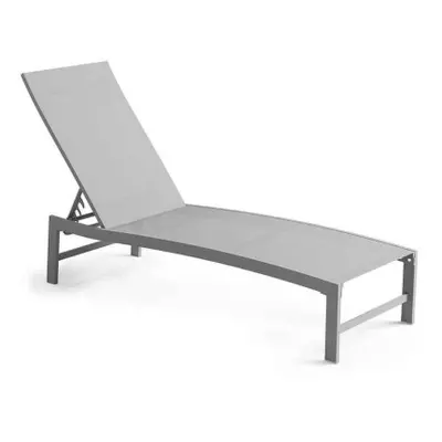 Zumm Garden Furniture® Zahradní lehátko altea šedé