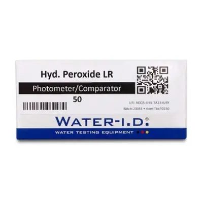 Water I.D. tablety Hydrogen Peroxide LR pro měření peroxidu vodíku 50 tablet