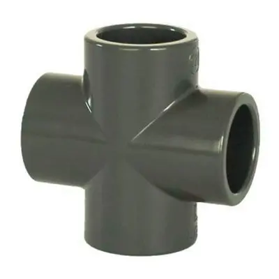 PVC tvarovka - Kříž 63 mm