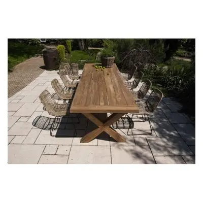 Vimine Natural Wicker® Zahradní souprava lyon teak xii