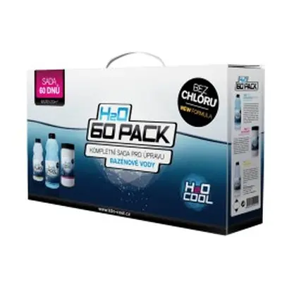 H2O COOL kompletní sada pro ošetření bazénové vody 60 pack