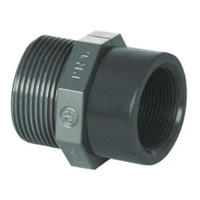 PVC tvarovka - Redukce 1 1/2“ ext. x 3/4“ int.