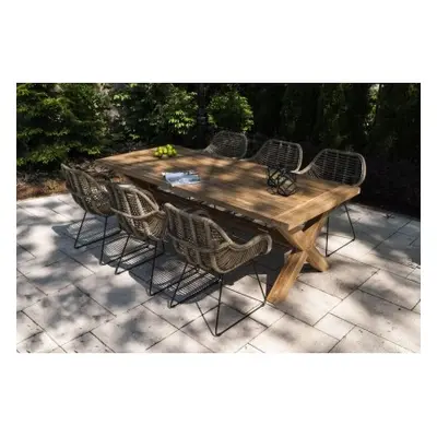 Vimine Natural Wicker® Zahradní souprava lyon teak vi