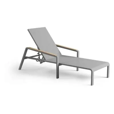 Zumm Garden Furniture® Zahradní lehátko cordoba šedá