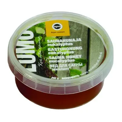 OPA LUMO saunový peelingový med - eucalyptus 200 g