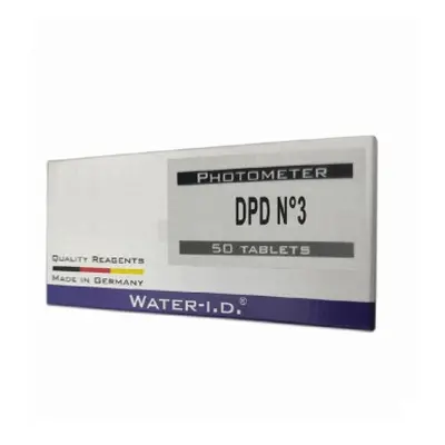 Water I.D. tablety pro PoolLab celkový chlor DPD3 50 tablet