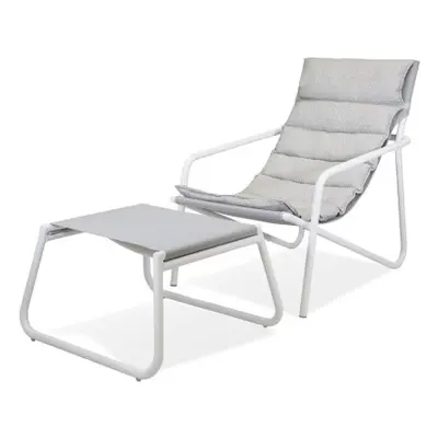 Zumm Garden Furniture® Zahradní lehátko coast bílá