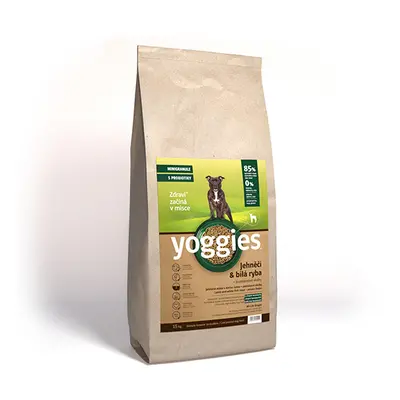 Yoggies MINIGranule, Jehně & Bílá ryba s probiotiky 15kg