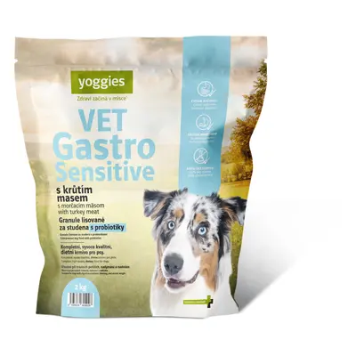 Yoggies Granule VET, Gastro sensitive s probiotiky 2kg