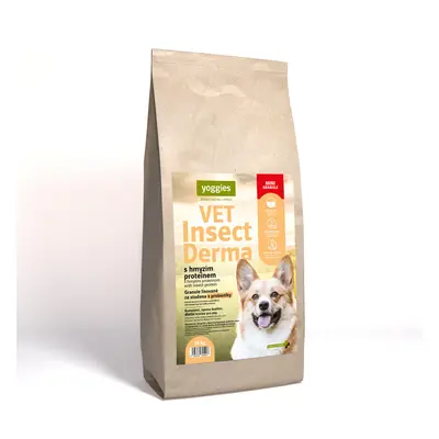 Yoggies MINIGranule VET, Insect Derma s probiotiky 10kg