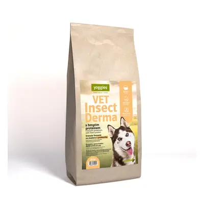 Yoggies Granule VET, Insect Derma s probiotiky 10kg