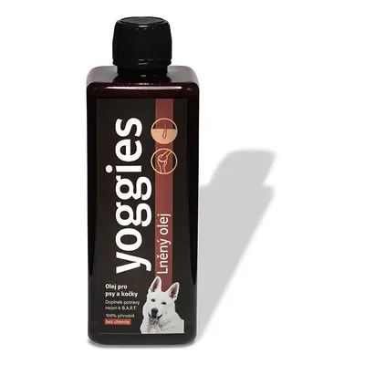 Yoggies Lněný olej Velikost: 250ml