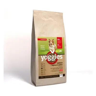 Yoggies Granule Monoprotein, Ibérico vepřové & jablka s probiotiky 20kg