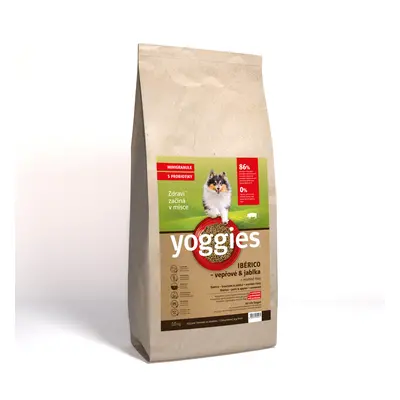 Yoggies MINIGranule Monoprotein, Ibérico vepřové & jablka s probiotiky 10kg