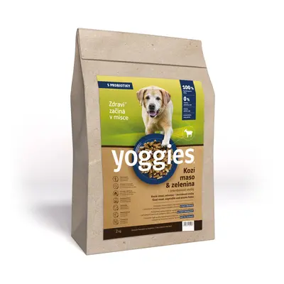 Yoggies Granule Monoprotein, Kozí maso s probiotiky 2kg