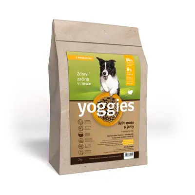 Yoggies Granule Monoprotein, Krůtí maso s probiotiky 2kg