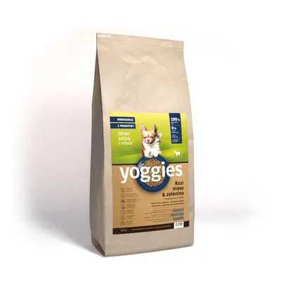 Yoggies MINIGranule Monoprotein, Kozí maso s probiotiky 15kg