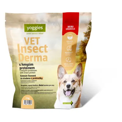 Yoggies MINIGranule VET, Insect Derma s probiotiky 2kg