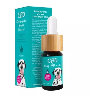 Zelená Země CBD olej pro psy 10%, 10 ml