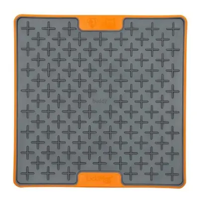 LickiMat lízací podložka Buddy TUFF 20 x 20cm Barva: Oranžová