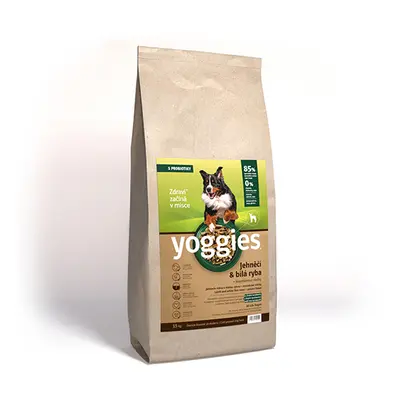 Yoggies Granule, Jehně & Bílá ryba s probiotiky 15kg