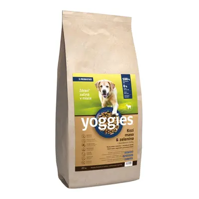 Yoggies Granule Monoprotein, Kozí maso s probiotiky 15kg