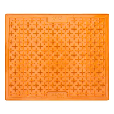 LickiMat lízací podložka Buddy 30,5 x 25,5cm Barva: Oranžová