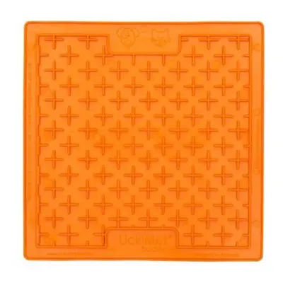 LickiMat lízací podložka Buddy 20 x 20cm Barva: Oranžová