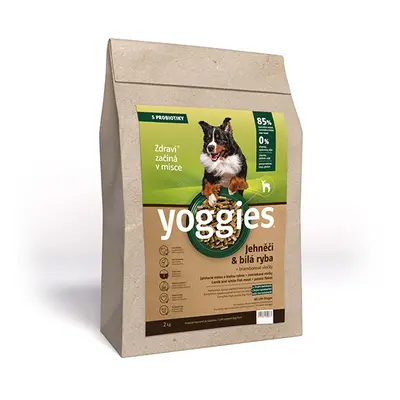 Yoggies Granule, Jehně & Bílá ryba s probiotiky 2kg