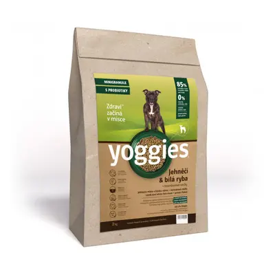 Yoggies MINIGranule, Jehně & Bílá ryba s probiotiky 2kg