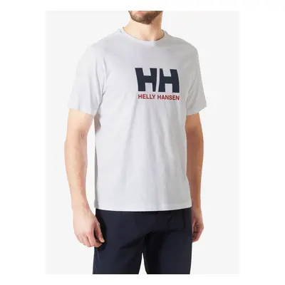 Tričko s potiskem Helly Hansen HH Logo T-Shirt 2.0 - white