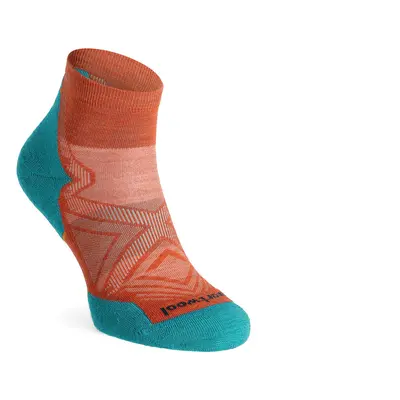 Ponožky na běhání Smartwool Run Targeted Cushion Ankle Socks - orange rust