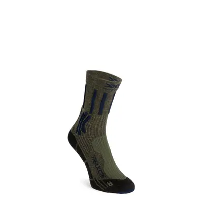 Ponožky X-Socks Trek X CTN - forest green/midnight blue