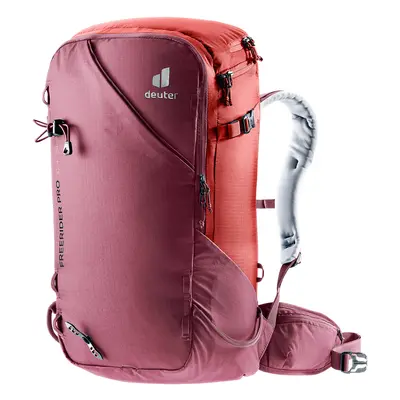 Dámský lyžařský batoh Deuter Freerider Pro 32+ SL - maron/currant