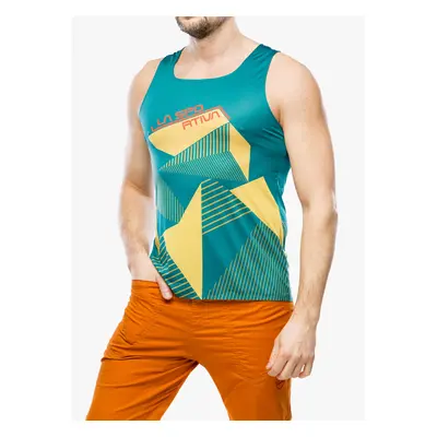 Rychleschnoucí triko La Sportiva Comp Tank - everglade/bamboo