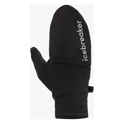 Rukavice Icebreaker Merino Sierra Convertible Mitten - black