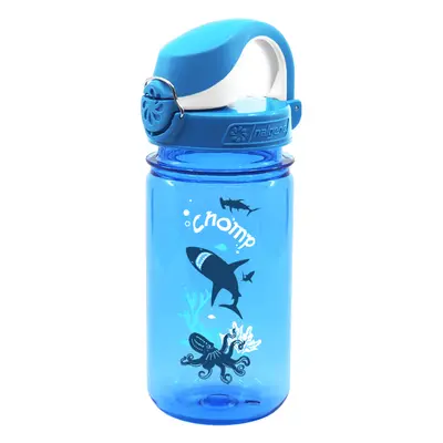 Dětská láhev na vodu Nalgene On The Fly Kids oz (350 ml) - blue chomp