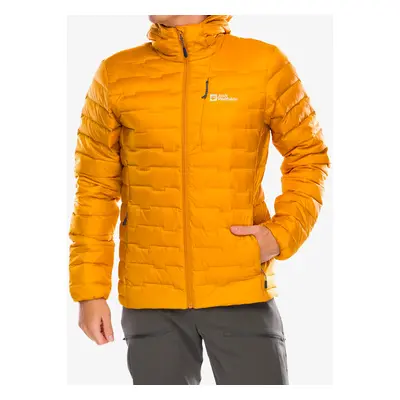 Péřová bunda Jack Wolfskin Passamani Down Hoody - safflower