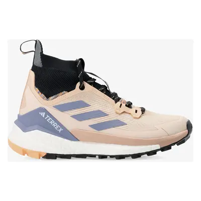 Turistické boty dámské adidas TERREX Free Hiker - orange/sand/silver violet