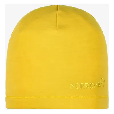 Čepice Norrona Warmwool2 Beanie - sulphur