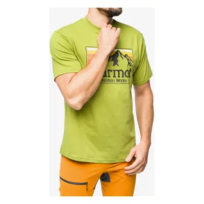 Bavlněné tričko Marmot MMW Gradient Tee SS - cilantro