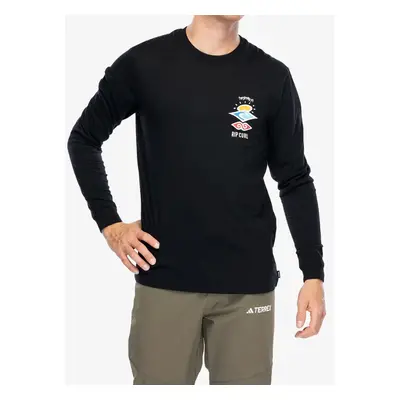 Longsleeve Rip Curl Search Icon L/S Tee - black/black