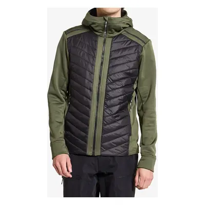 Hybridní bunda Didriksons Zuko Full Zip - deep green