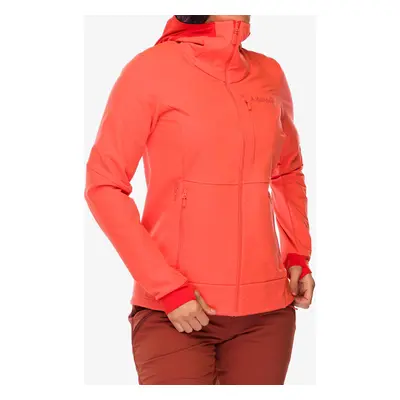 Damska bunda na skialpy Norrona Lofoten Hiloflex200 Hood - orange alert/arednalin