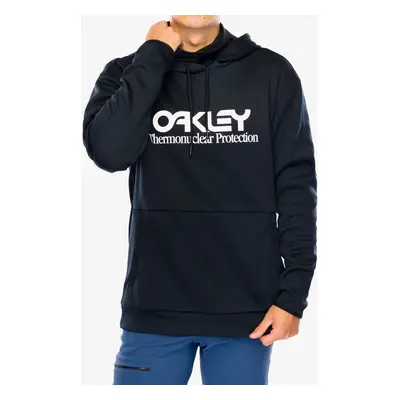 Mikina s kapucí Oakley Rider Long 2.0 Hoodie - black/white