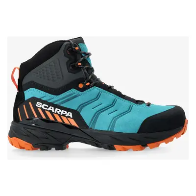 Vysoké trekové boty Scarpa Rush TRK GTX - pagoda blue/mango