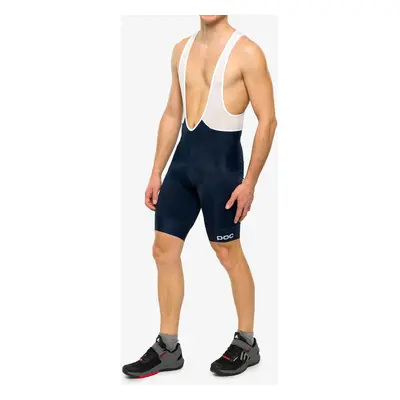 Cyklistické kraťasy s vložkou POC Pure Bib Shorts VPDS - turmaline navy