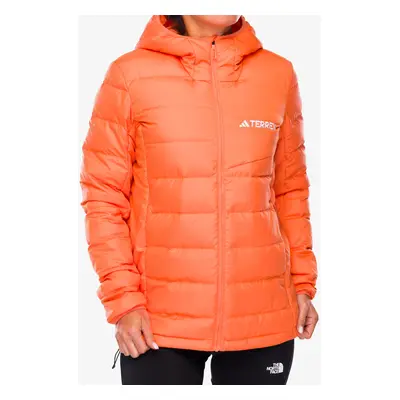 Dámská péřová bunda adidas TERREX Multi Light Down Hooded Jacket - amber tint