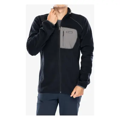 Mikina Columbia Outdoor Tracks Full Zip - black/city grey